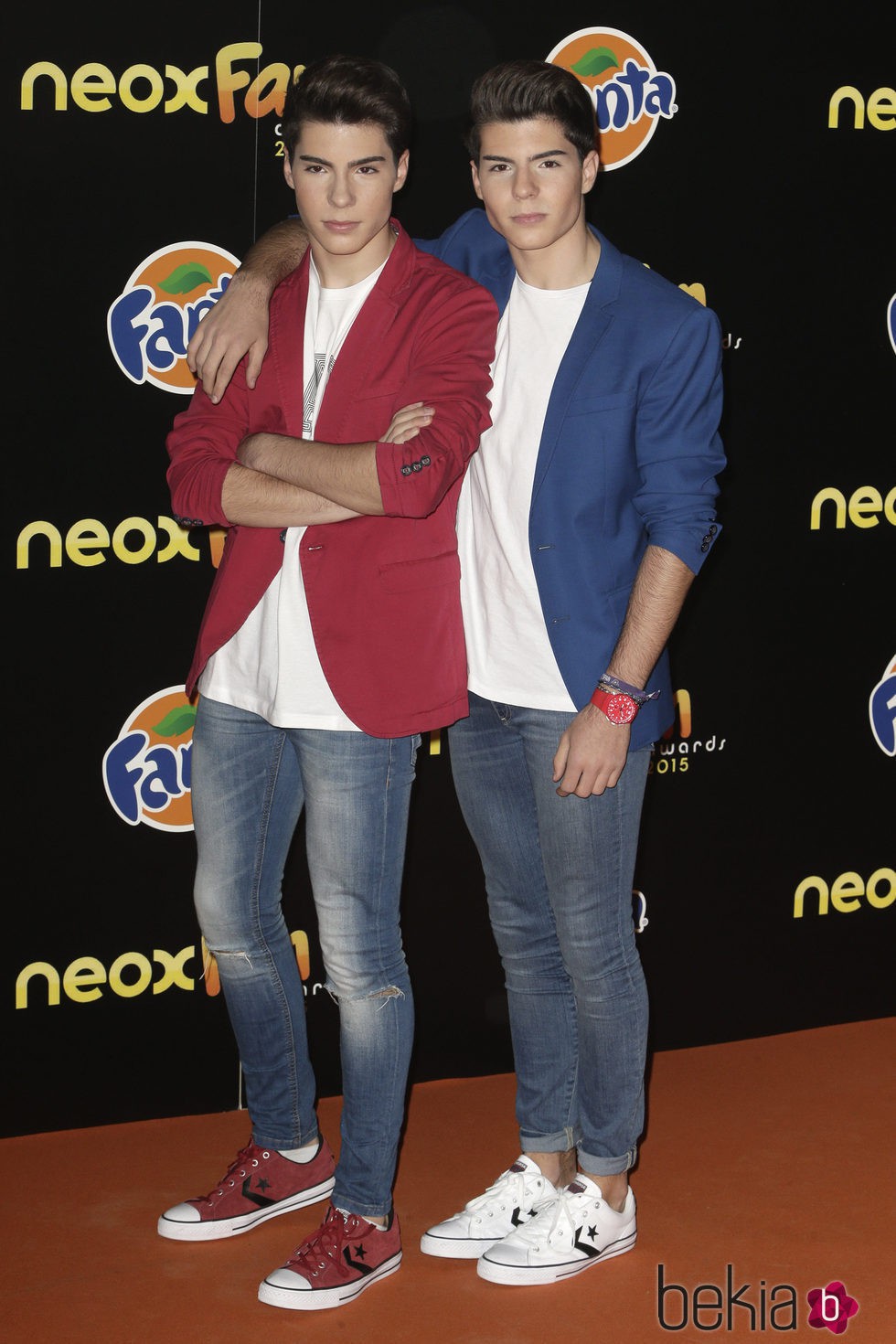 Los Gemeliers en los Neox Fan Awards 2015