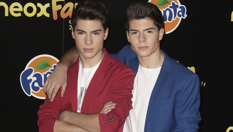 Los Gemeliers en los Neox Fan Awards 2015