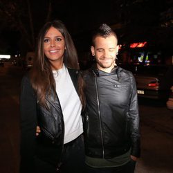 Cristina Pedroche y David Muñoz dando un paseo nocturno tras su boda