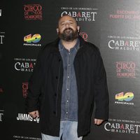 Pepón Nieto en el estreno de 'Cabaret Maldito' en Madrid