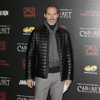 Manuel Bandera en el estreno de 'Cabaret Maldito' en Madrid