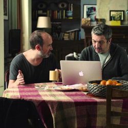 Ricardo Darín y Javier Cámara en una escena de 'Truman'