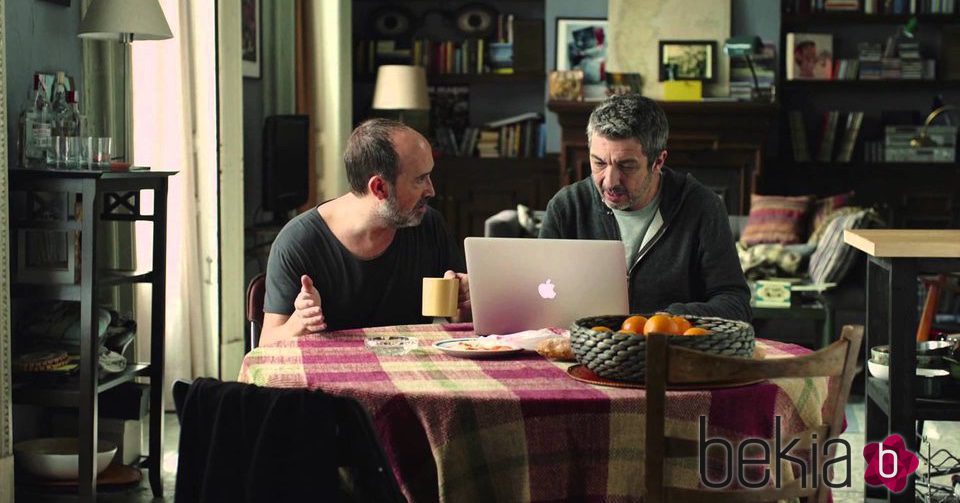 Ricardo Darín y Javier Cámara en una escena de 'Truman'