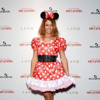 Kelly Bensimon en la fiesta de Halloween 2015 de Heidi Klum