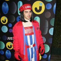 Joe Jonas disfrazado en la fiesta de Just Hared de Halloween 2015