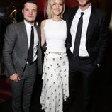 Jennifer Lawrence, Liam Hemsworth y Josh Hutcherson se despiden de 'Los Juegos del Hambre'