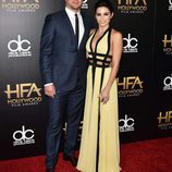 Channing Tatum y Jenna Dewan en los Hollywood Film Awards 2015