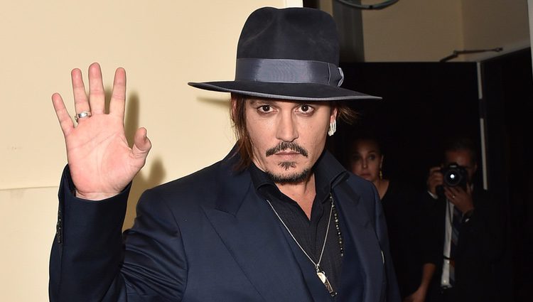 Johnny Depp en los Hollywood Film Awards 2015