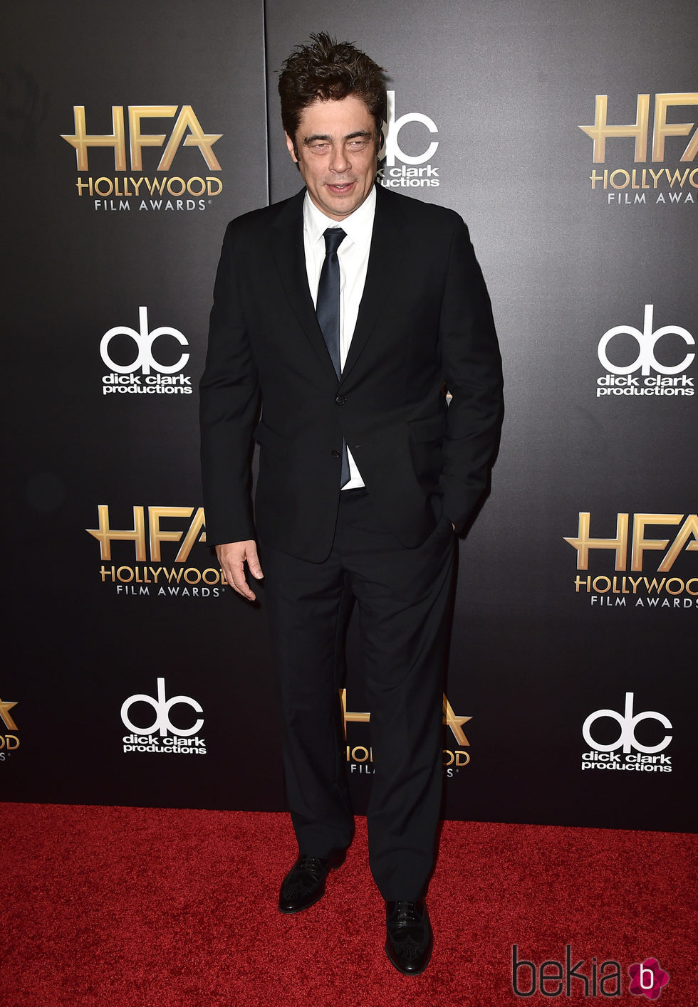 Benicio del Toro en los Hollywood Film Awards 2015