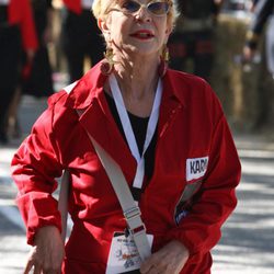 Karmele Marchante participando en los Autos Locos 2015