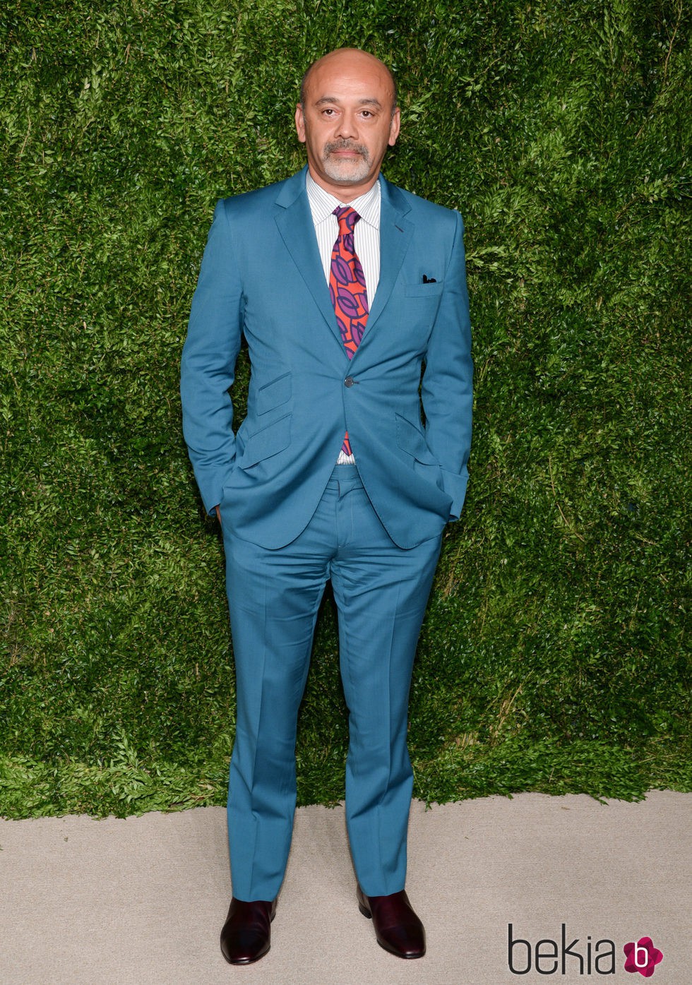 Christian Louboutin en la entrega de los CFDA 2015/ Vogue Fashion Fund