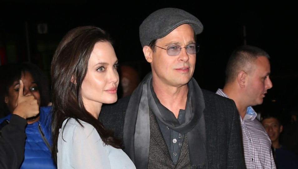 Angelina Jolie y Brad Pitt en el estreno de 'By The Sea' en Nueva York.