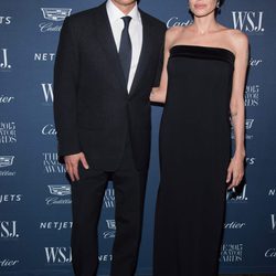 Angelina Jolie y Brad Pitt en los WSJ Innovator Awards 2015