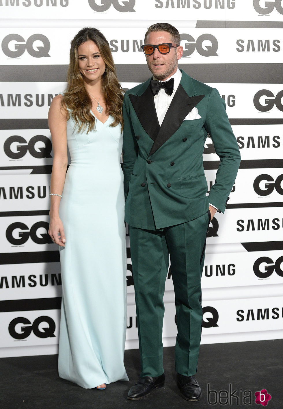 Lapo Elkann y Marina Penate en los Premios GQ Hombres del Año 2015