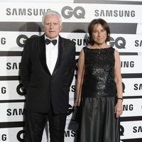 Paolo Vasile y su mujer Analisa en los Premios GQ Hombres del Año 2015