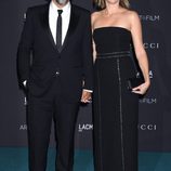 Alejandro González Iñárritu y su mujer Maria Eladia en la Gala LACMA 2015