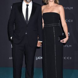 Alejandro González Iñárritu y su mujer Maria Eladia en la Gala LACMA 2015