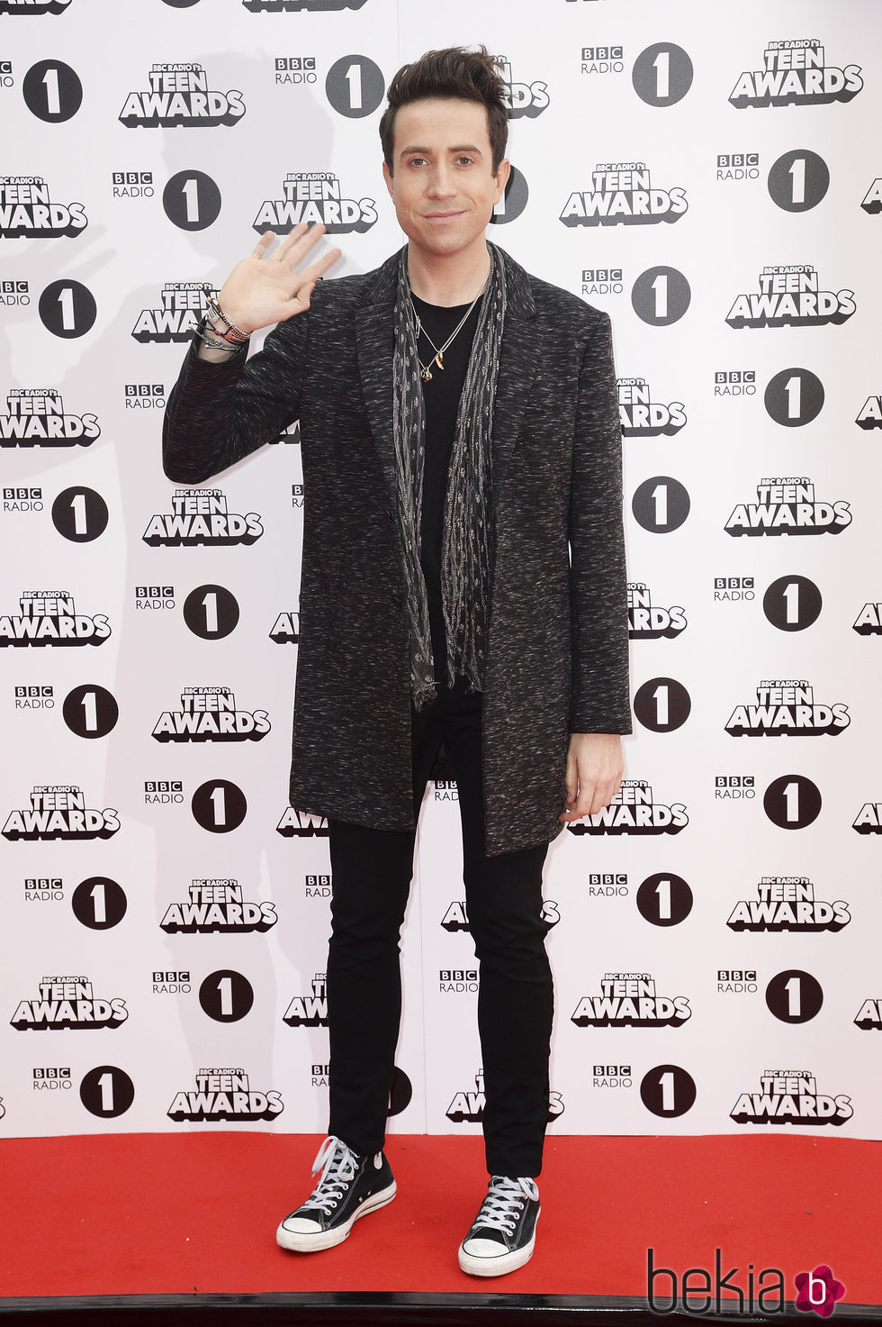 Nick Grimshaw en los Teen Awards 2015