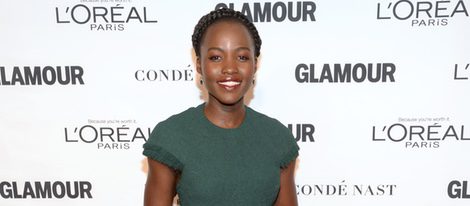 Lupita Nyong'o en los premios Glamour Mujer del Año 2015