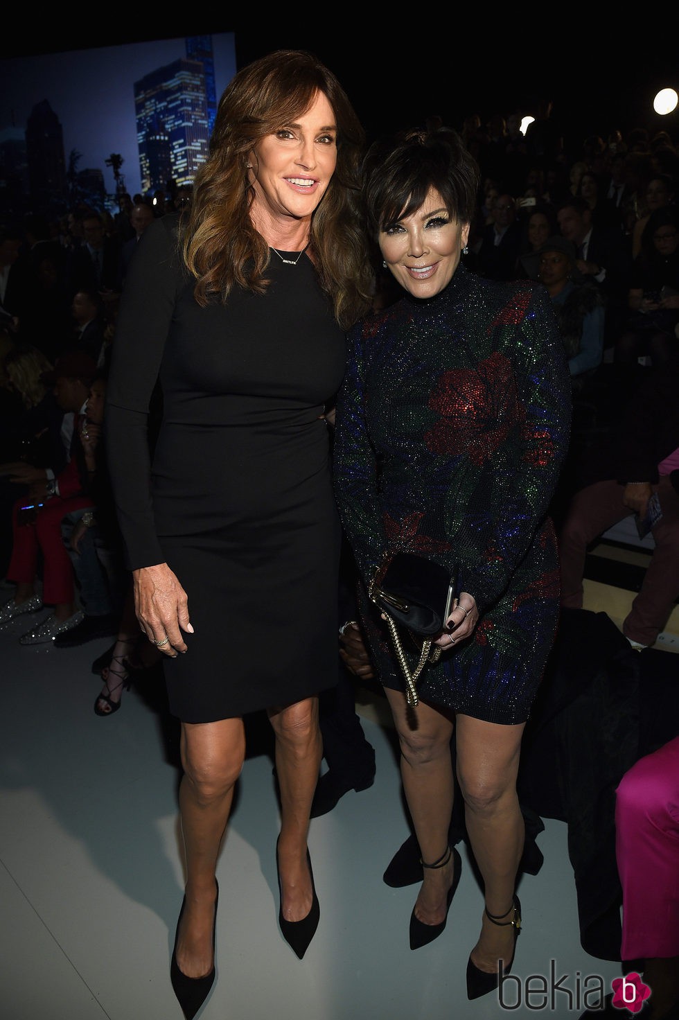 Kris Jenner y Caitlyn Jenner en el Victoria's Secret Fashion Show 2015