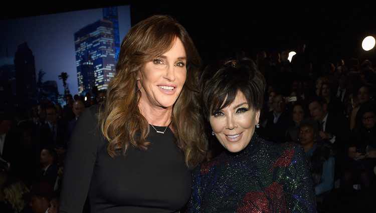 Kris Jenner y Caitlyn Jenner en el Victoria's Secret Fashion Show 2015