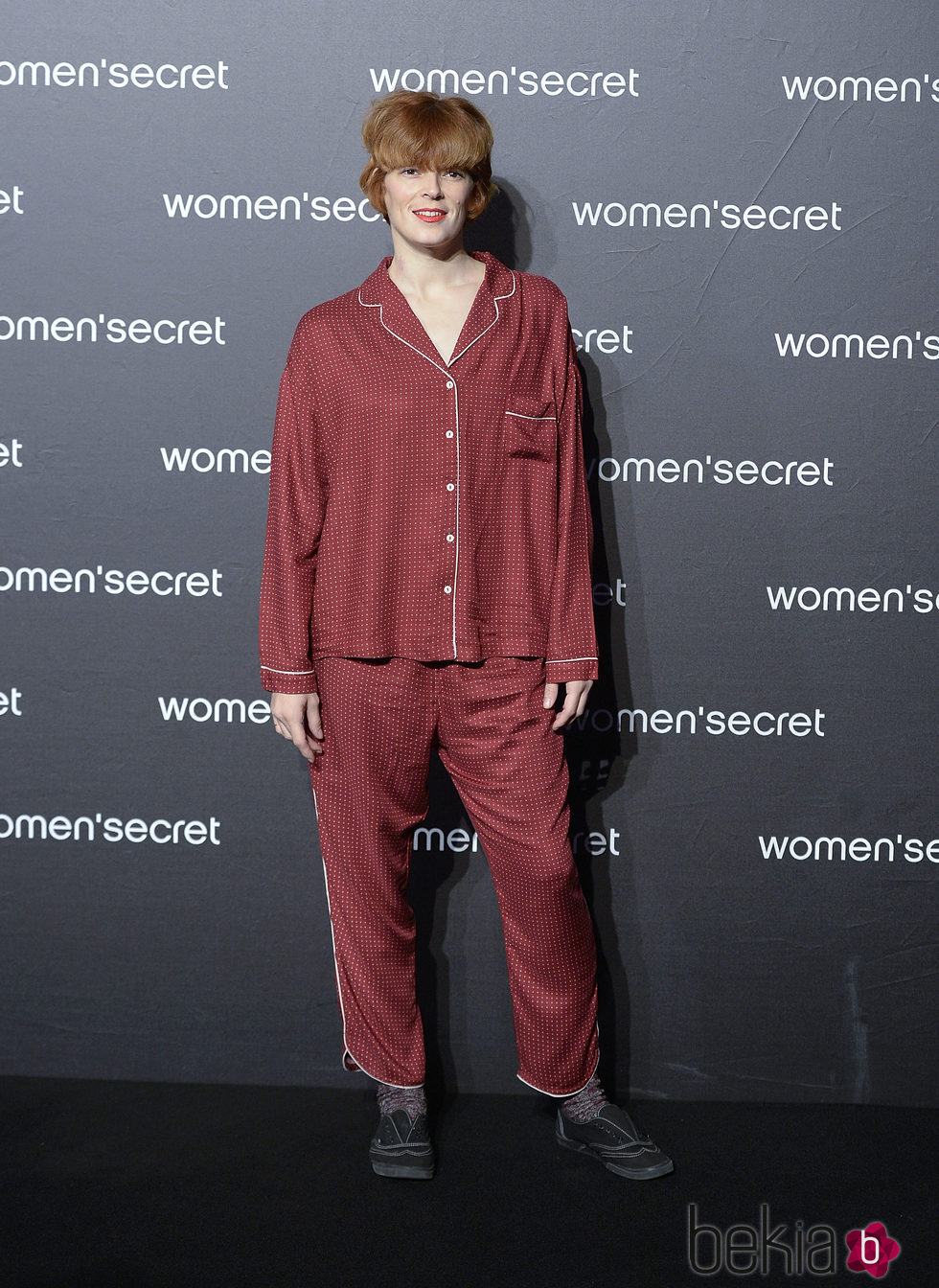 Bimba Bosé a su llegada al desfile de la colección 'Limited Edition' de Women'secret