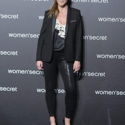 Natalia Álvarez a su llegada al desfile de la colección 'Limited Edition' de Women'secret