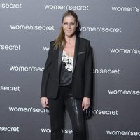 Natalia Álvarez a su llegada al desfile de la colección 'Limited Edition' de Women'secret