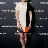 Ángela Cremonte a su llegada al desfile de la colección 'Limited Edition' de Women'secret