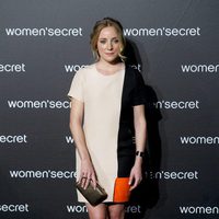 Ángela Cremonte a su llegada al desfile de la colección 'Limited Edition' de Women'secret