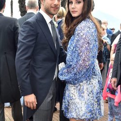 Lana del Rey y su ex, Francesco Carrozzini en la boda de Pierre Casiraghi