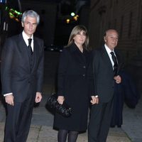 Adolfo Suárez Illana en el funeral del Infante Carlos