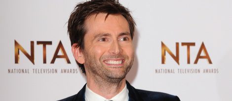 David Tennant en los Premios Nacionales de Televisión en Londres