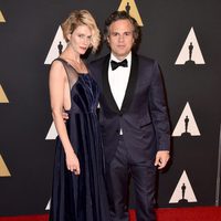 Sunrise Coigney y Mark Ruffalo en los Governors Awards 2015