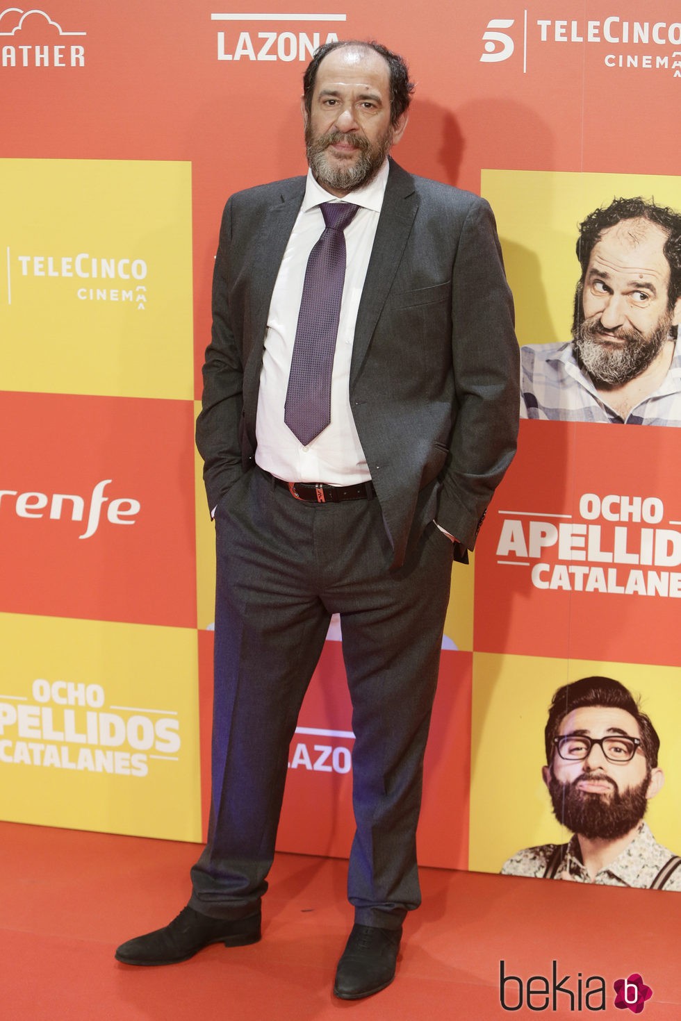 Karra Elejalde en la premiere en Madrid de 'Ocho Apellidos Catalanes'