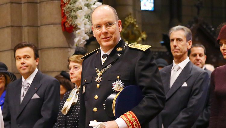 Alberto de Mónaco en el Día Nacional de Mónaco 2015