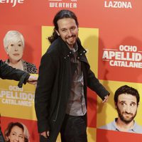 Pablo Iglesias en la premiere en Madrid de 'Ocho Apellidos Catalanes'