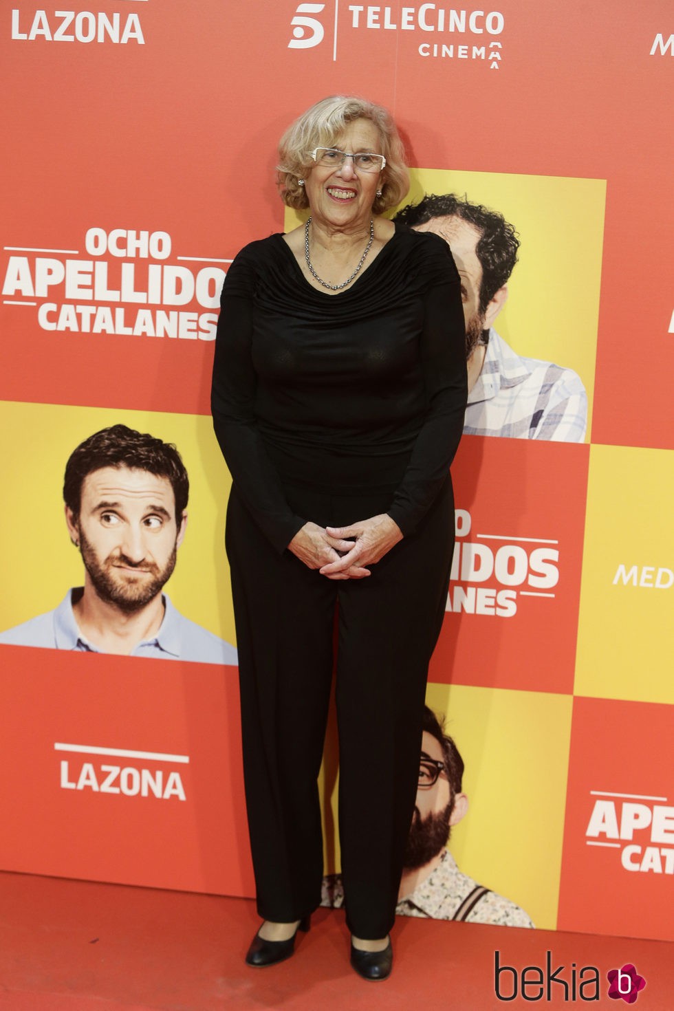 Manuela Carmena en la premiere de 'Ocho Apellidos Catalanes'