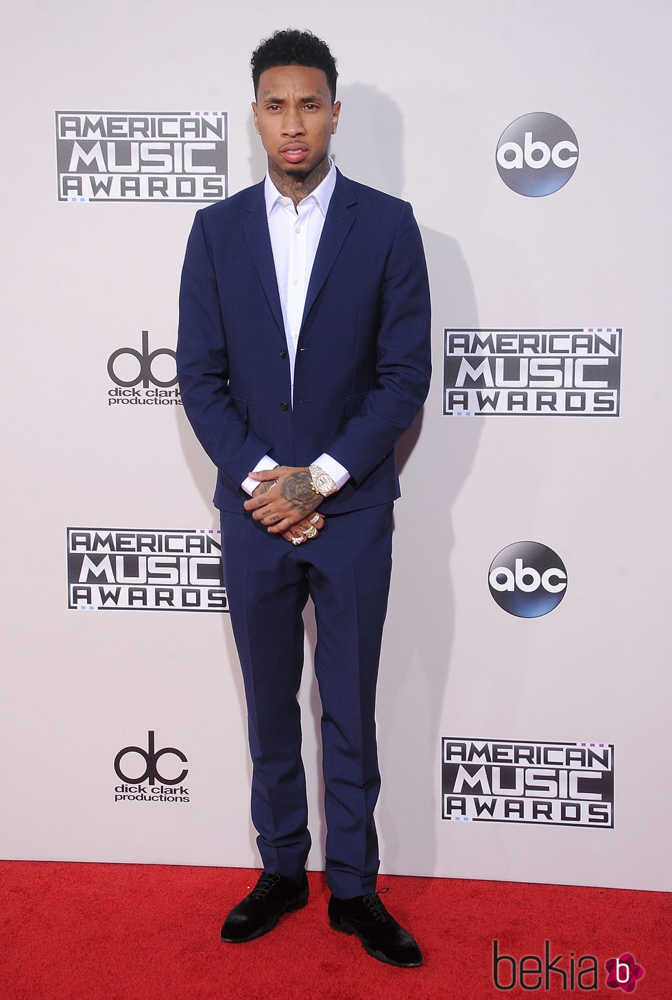 Tyga en los American Music Awards 2015