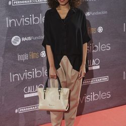 Montse Pla en el estreno de 'Invisibles' en Madrid