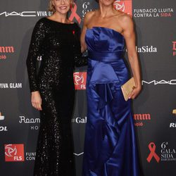 Belén Rueda y Elsa Anka en la Gala contra el Sida 2015 de Barcelona