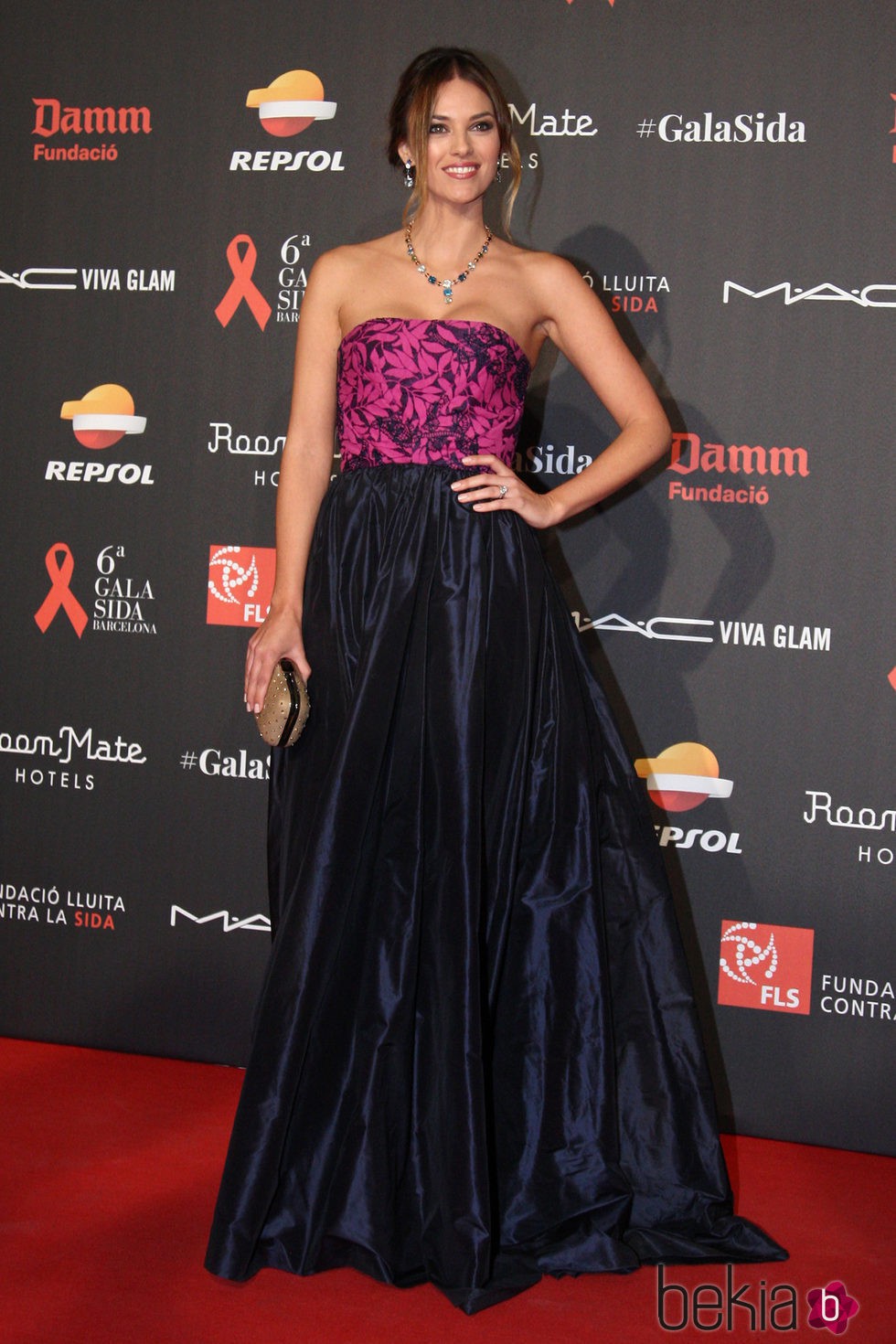 Helen Lindes en la Gala contra el Sida 2015 de Barcelona