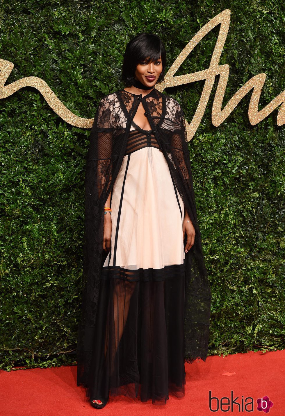 Naomi Campbell en los British Fashion Awards 2015