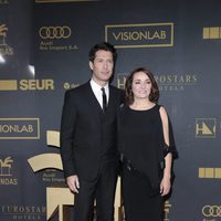 Jaime Cantizano y Pepa Bueno en los premios Ondas 2015