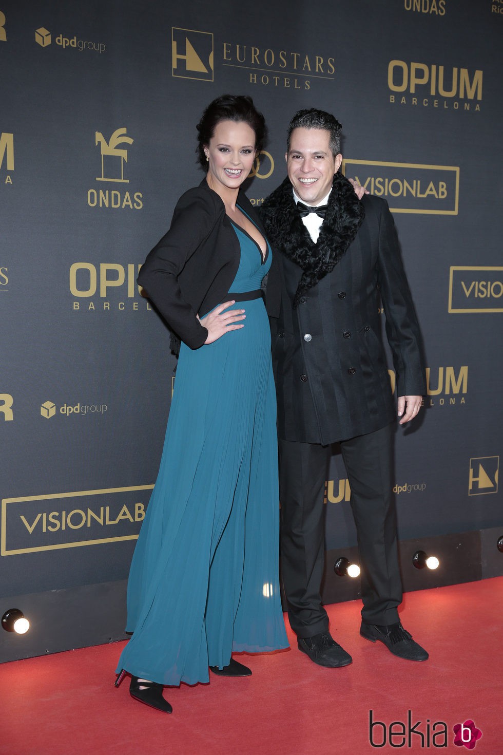 Shaila Dúrcal y su marido Dorio Ferreira en los premios Ondas 2015