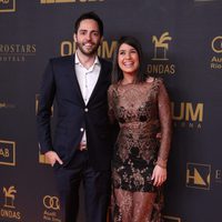 David Guapo y Ares Teixidó en los premios Ondas 2015