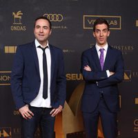 Raúl Pérez y David Broncado en los premios Ondas 2015