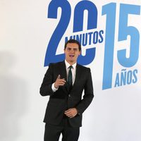 Albert Rivera en el 15 aniversario de 20 MInutos