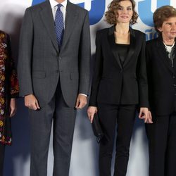 Los Reyes Felipe y Letizia en el 15 aniversario de 20 MInutos