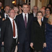 Los Reyes Felipe y Letizia en la entrega del Premio Francisco Cerecedo 2015